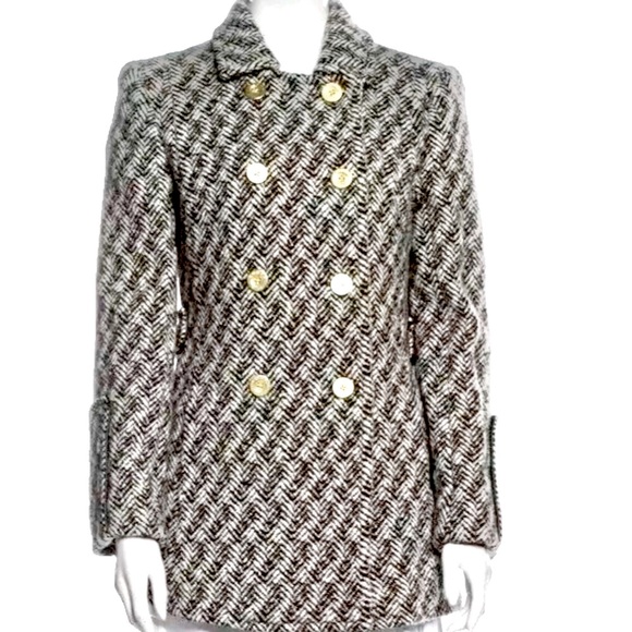 COACH Peacoat~Herringbone~Size12~NWOT! - Picture 8 of 11